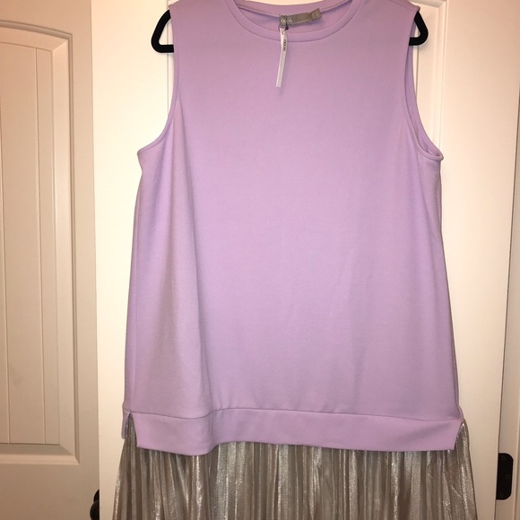 ASOS Dresses & Skirts - NWT ASOS Lilac Dress w/ Silver Trim